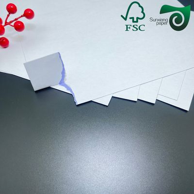 315gsm FSC Single Coated White Ivory Board For Writing Applications
