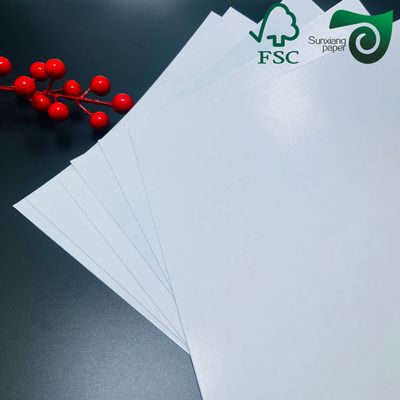 315gsm FSC Single Coated White Ivory Board For Writing Applications