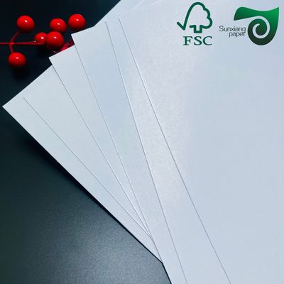 FSC High Gloss White C1S  Coated One Side  Art Paper  70gsm 80gsm For Product Labels