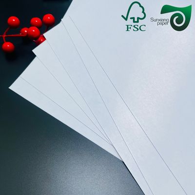 300gr 310gr Double Sided Glossy Cardboard Paper 70cm 100cm Kink Resistant