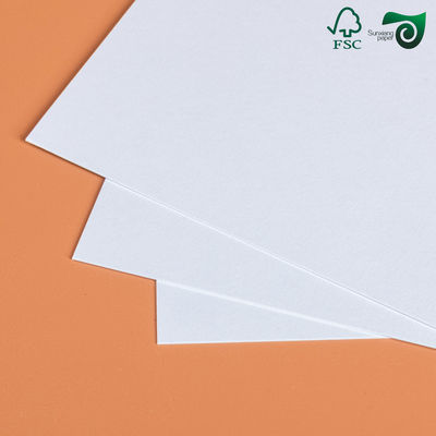 260gsm Heat Resistant PET Coated White Cardboard For Toasting Food Grade Paper Board