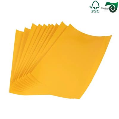 FSC 17gsm Translucent Glassine Paper Multi Color Metal Protect  Gift Wrapping Paper