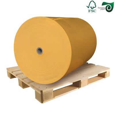Hochtemperaturbeständiges Glaspapier für Aufkleberpapierfolien Weiß Gelb Blau 58g 120g