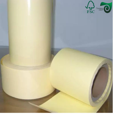 62GSM White Silicone Coated Glassine Release Paper For Vinyl Stickers