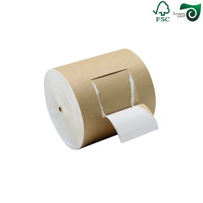 FSC Food Grade CKB White Coated Brown Kraft Board 325gsm High Strength Virgin Pulp Paper