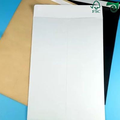 FSC Certified Food Safe White Kraft Paper 50gsm 10g PE Coating Waterproof Oil Proof Paper
