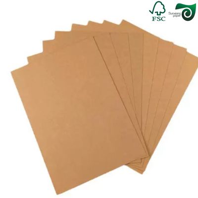 FSC Certified 90gsm High Strength Brown Kraft Paper Food Grade Bag Paper For Kraft Bags