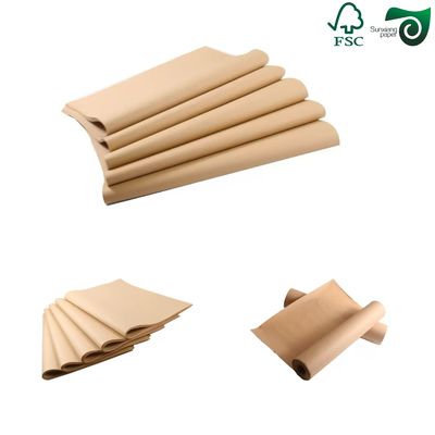 FSC 60gsm 70gsm Food Grade Butcher Paper Roll A1 610mm For Meat Wrapping