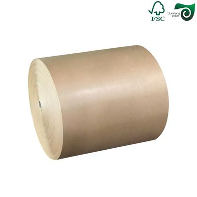 FSC 1600MM PE Coated Heat Seal Kraft Paper Oil Proof Greaseproof Pallet Liner