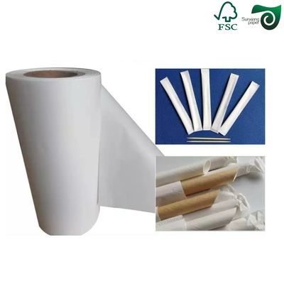 24gsm 28gsm Custom Color Printed Food Grade Drinking Straw Wrapping Craft Paper