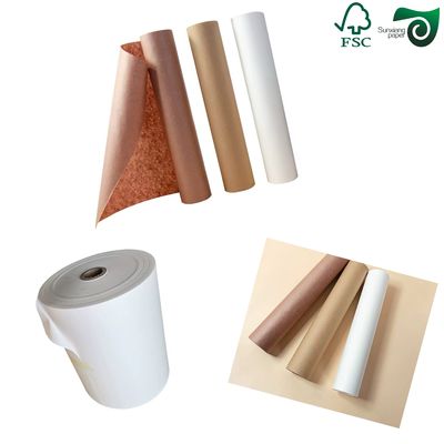 FSC Certified Food Safe White Kraft Paper 50gsm 10g PE Coating  Ideal For Bread Bags