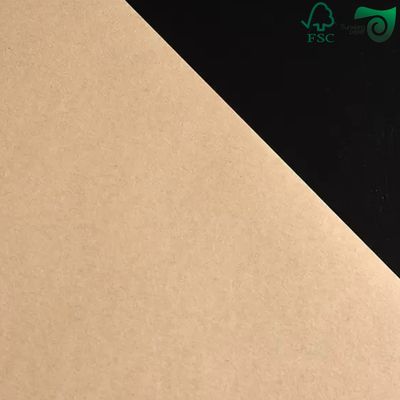 FSC Brown High Density Kraft Paper  350gsm 450gsm Food Contact Safe Food Packaging Paper