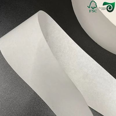 Food Grade White Kraft Straw Wrapping Paper With A Grammage Of Either 24gsm For Wrapping Straws