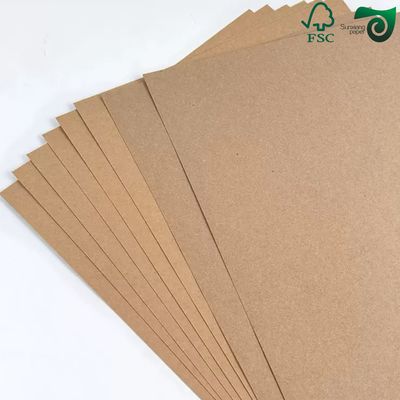 FSC High Tear Strength 250gram 270gram Brown Kraft Liner For Gift Carton