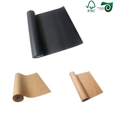 FSC 80gsm 90gsm High Wet Strength Brown Kraft Paper Rolls For Cooling Pads