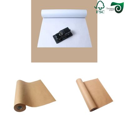 Food Safe White Kraft Paper  250gsm 400gsm High Density Solution For Premium Packaging