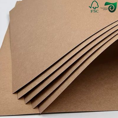 FSC 360gram 420gram Grade AAA  Brown Kraft Core Board Paper In 70cm Width