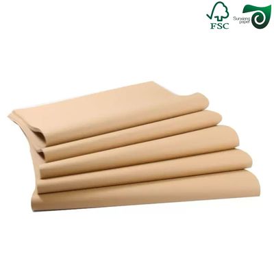FSC 80gsm 90gsm Greaseproof Kraft Paper Cooking Paper Sheet For Customer Requirements