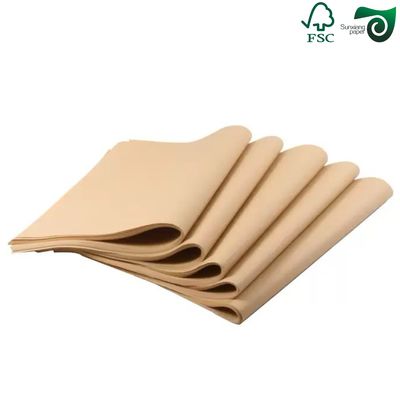 FSC 35gsm 40gsm White Bleached MG Kraft Paper Food Packaging Grade 50cm 70cm
