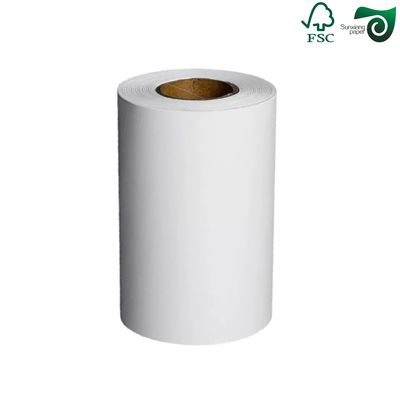 Biodegradable MG Craft Paper For Drinking Straws  60gsm 120gsm 5 Inch Core FSC