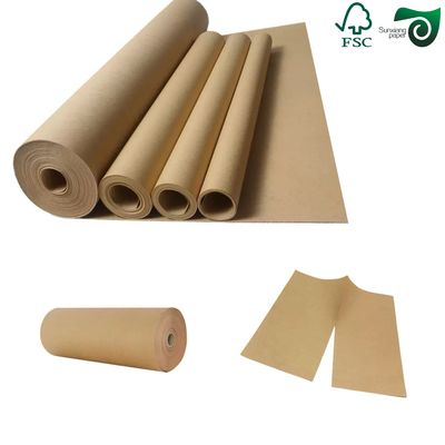 FSC 200GSM 300GSM Virgin Brown Kraft Paper 210mm 297mm For Crafts DIY Cards