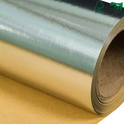 70gsm 765mm Waterproof Breakage Resistant Aluminized Beer Label Paper FSC