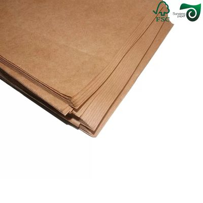 FSC 200GSM 300GSM Virgin Brown Kraft Paper 210mm 297mm For Crafts DIY Cards