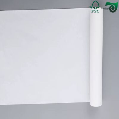FSC 200gsm Uncoated White Kraft Paper  High Strength Option For Tea Packaging 1020mm Width