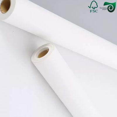 Printable Food Grade White MG Kraft Paper Rolls For Bag Making 70gsm 150gsm