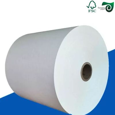 FSC 200gsm Uncoated White Kraft Paper  High Strength Option For Tea Packaging 1020mm Width