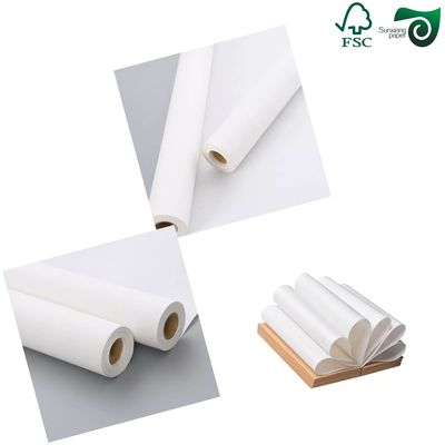 FSC Certified Virgin White Kraft Paper Rolls  200gsm Ideal For Paper Bag Production