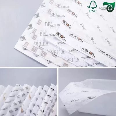 FSC Greaseproof 35g 40g 45g Food Grade Sandwichs Hamburger Deli Wax Wrap Paper