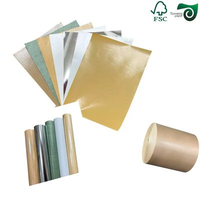 FSC 300gsm 15gsm PE Coated Kraft Paper Food Grade Waterproof Paper For Food Trays
