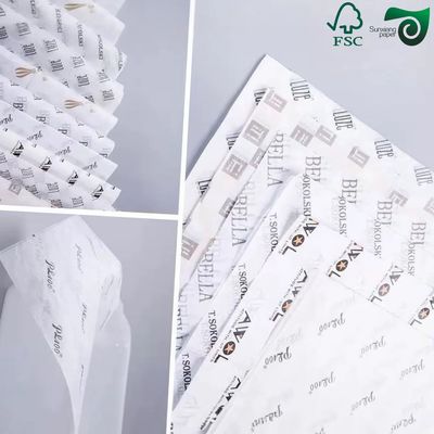 FSC38gsm Food Grade White Greaseproof Paper Roll  325mm 650mm Width For Food Packaging