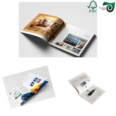 FSC C1S C2S  Coated Paper For Notebooks Magazines Writing And Printing