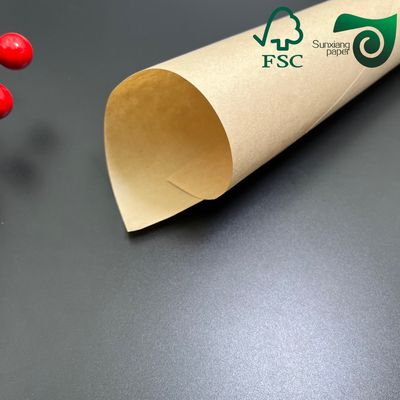 Double Silicone Coated Non-Stick 40GSM Parchment Baking Paper For Barbecue Tray Liners