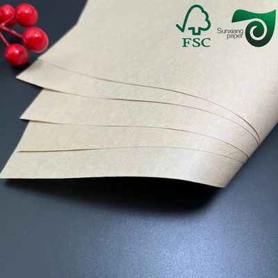 FSC Certified 45gsm 50gsm Food Grade Greaseproof Colorful Cupcake Baking Paper Sheets