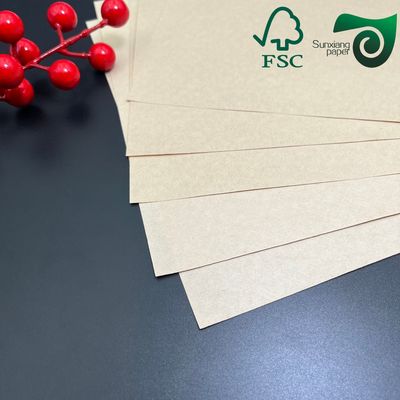 FSC 45gsm 60gsm 65gsm Uncoated Brown Kraft Paper For Food Bag Production