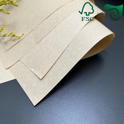 FSC White Greaseproof Paper Roll  325mm 650mm Width Food Grade Packaging