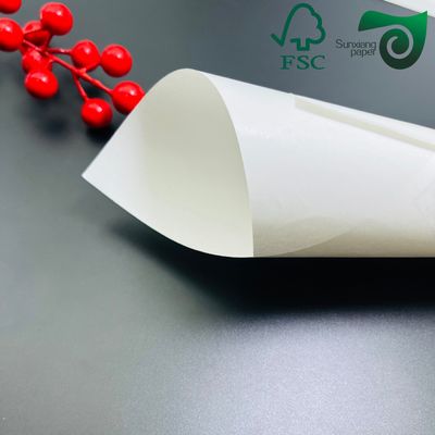 FSC 325gsm Uniform White Coated Kraft Back Paper 70 100cm For Bread Packaging