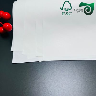 175gsm 200gsm White Top Liner Paper For Tissue Converting White Kraft Liner Paper FSC  Kraft Liner Board