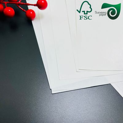 FSC  High Strength White Kraft Paper 170g  350g From Virgin Wood Pulp For Packaging FSC