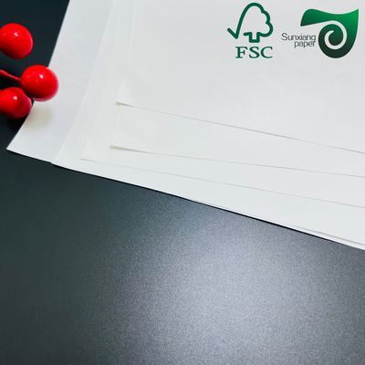 Premium Food Grade Bleached Wrapping Board High Stiffness Single  Side Coated For Packing FSC