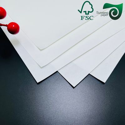 Premium Food Grade Bleached Wrapping Board High Stiffness Single  Side Coated For Packing FSC