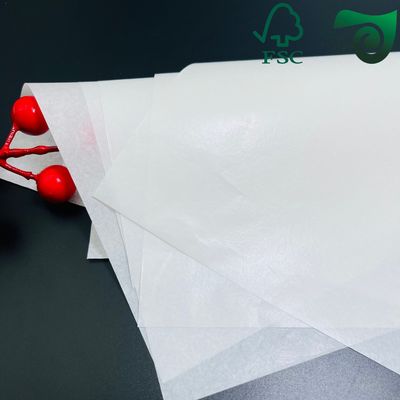 FSC 50gsm Food Grade Silicone Oil Paper Greaseproof High Temp Resistant Baking Paper