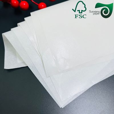 FSC Certified 60gsm Silicone Coated Greaseproof Baking Paper  Food Grade Eco Friendly Solution