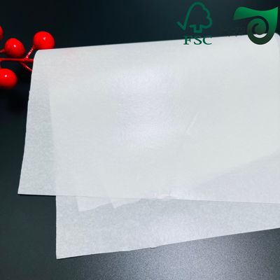 FSC Certified 60gsm Silicone Coated Greaseproof Baking Paper  Food Grade Eco Friendly Solution