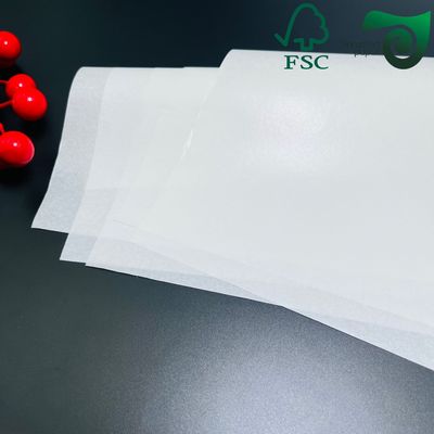 FSC Certified Food Safe White Kraft Paper 60gsm 8g PE Coating  Ideal For Bread Bags
