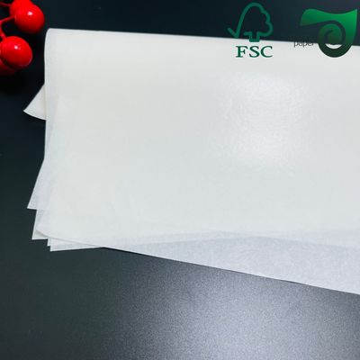 FSC PFAS Free 45gsm 50gsm Kit3 Kit7 Uncoated Food Wrapping Paper High Temperature Resistant