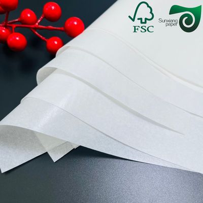FSC PFAS Free 50g Uncoated Food Wrapping Paper  Kit3 Kit6  High Temperature Resistant